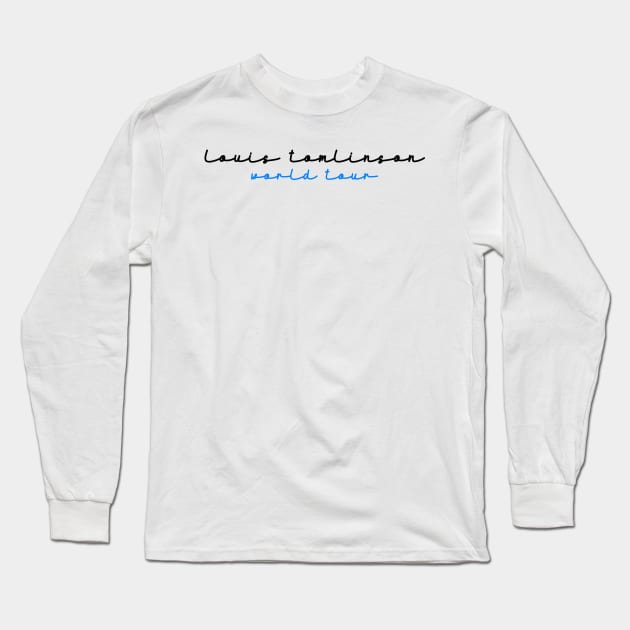 Louis Tomlinson World Tour Long Sleeve T-Shirt by Narrie